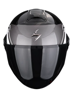 Kask otwarty Scorpion Exo-City II Vita czarno-biały