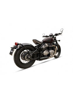 Tłumik motocyklowy IXIL HC1-3SB Ironhead Round Triumph Bobber/ Speedmaster (17-22) na lewą stronę