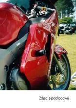 Slidery przedniego zawieszenia R&G do Hondy CBR 1100 (wszystkie roczniki) biały