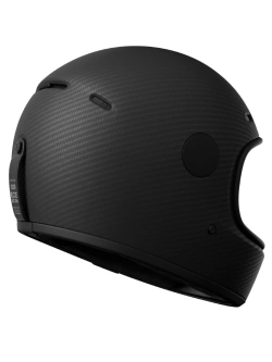 Kask integralny John Doe One Frozen Carbon czarny