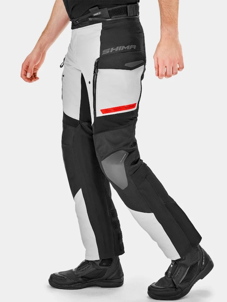 Spodnie motocyklowe tekstylne Shima Dune czarno-niebieskie