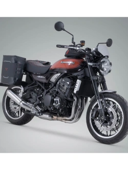 Zestaw sakw motocyklowych SideBag WP ze stelażami SW-Motech Kawasaki Z900RS/ Cafe/ SE (17-)/ 50th Anniversary (22-) [poj.: 11l + 16l]