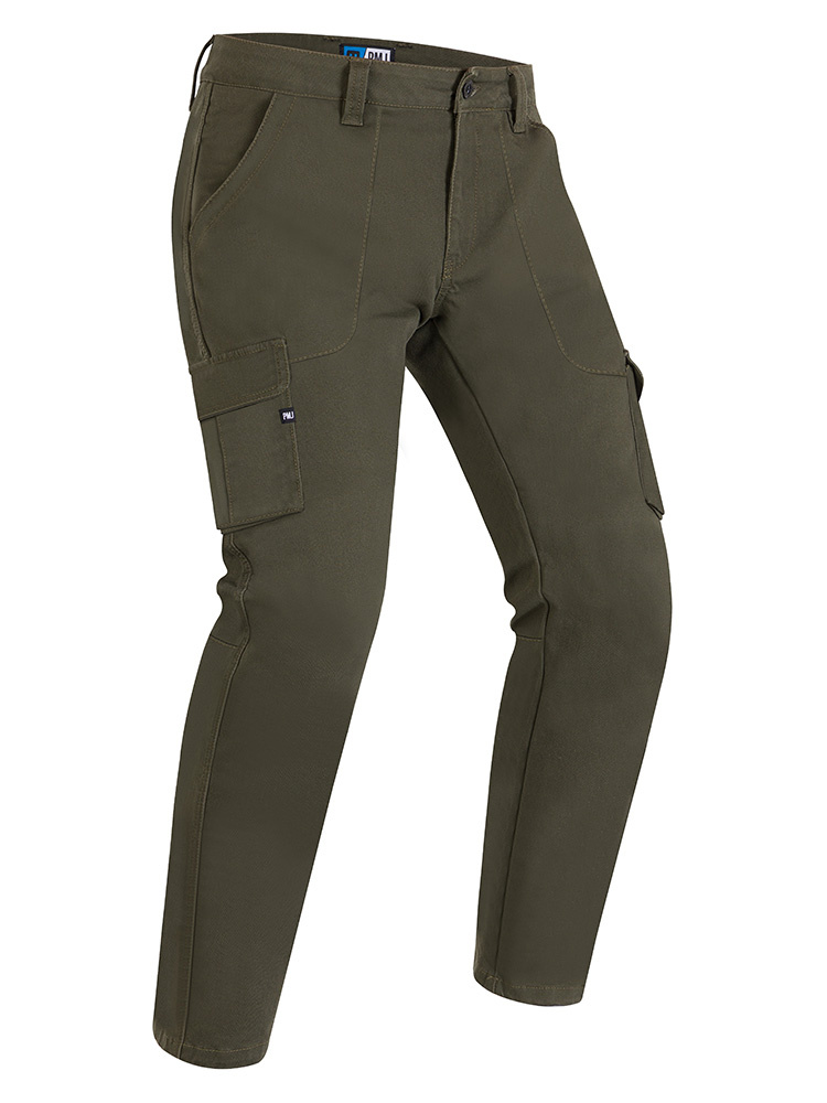 Jeansy motocyklowe PMJ Aviator Cargo khaki