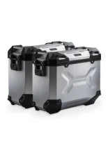 Zestaw: kufry boczne + stelaże PRO TRAX ADV SW-Motech KTM (wybrane modele) srebrne [poj.: 2 x 37 L]