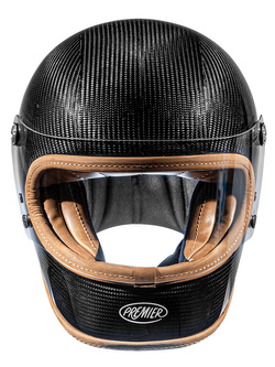 Kask integralny Premier Trophy Platinum Edition Carbon czarny