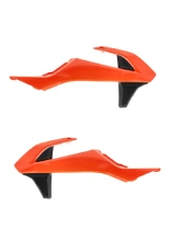 Owiewki od baku paliwa Acerbis KTM 50 SX (16-)/GasGas MC 50 (22-23) czarno-pomarańczowe