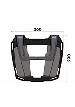 Stelaż pod kufer centralny Hepco&Becker EasyRack BMW R 1200 RT (14-18)