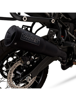 Tłumik motocyklowy Vance & Hines Adventure Hi-Output 450 do Harleya Davidsona Pan America 1250 ABS / Special (21-24) Czarny Mat