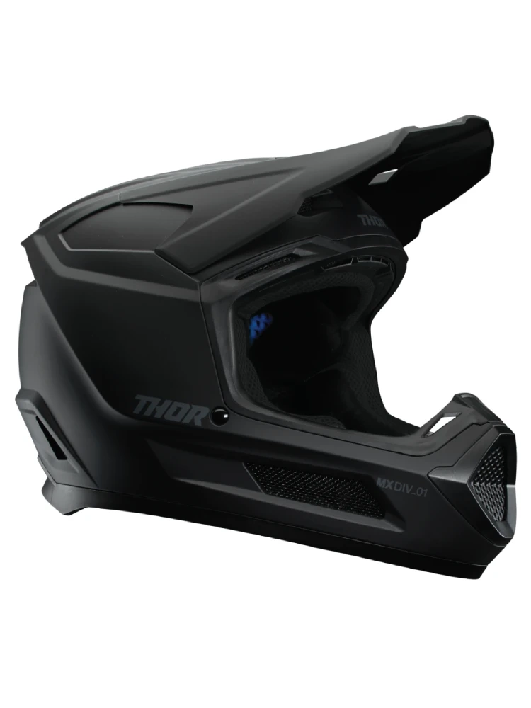 Kask enduro dziecięcy Thor Fleet Blackout czarny matowy
