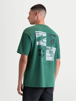 Koszulka z krótkim rękawem Alpinestars Checkback Oversized CSF zielona