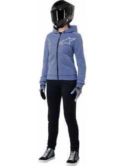 Bluza motocyklowa damska Alpinestars Stella Chrome V2 niebieska