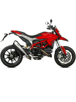 Tłumik motocyklowy Slip-On Line (Delta Race) MIVV do Ducati Hypermotard 939 (18-20) srebrny