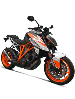 Tłumik Slip-On Termignoni GP Classic stal nierdzewna, włókno węglowe + rura łącząca do KTM Super Duke 1290 R (17-19)