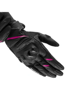 Rękawice motocyklowe damskie Shima Spark 3.0 czarno-różowe
