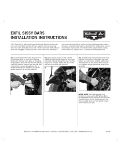 Oparcie pasażera Biltwell Exfil wybrane modele Harley-Davidson chromowane