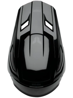 Kask enduro dziecięcy Thor Fleet Blackout czarny