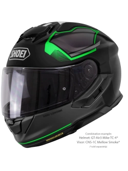 Kask integralny Shoei GT-Air 3 Mike TC-4 czarno-zielony