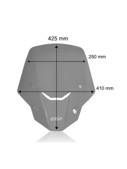 Szyba motocyklowa WRS Touring Honda XL 750 Transalp (25-) mocno przyciemniana