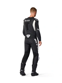 Kombinezon motocyklowy jednoczęściowy REV’IT! Argon 3 czarno-biały