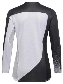 Bluza enduro damska FOX Flexair Fracture czarno-biało-różowa