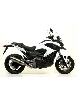 Tłumik Arrow Honda NC 700 S / X [12-14], NC 750 S / X [14-20], Integra 700 [12-13], Integra 750 [14-20] [Race-Tech, Titanium + Carbon]  