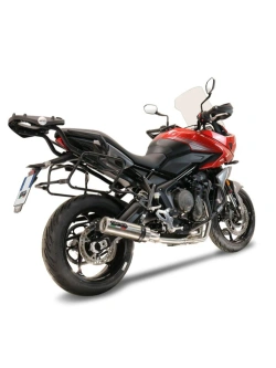 Pełny układ wydechowy G.P.R M3 Inox Triumph Tiger 660 Sport (22-24) [wersja: High Level, z homologacją]