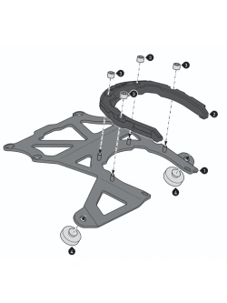 Mocowanie tank ring PRO SW-MOTECH Yamaha Tenere 700 World Raid (25-)