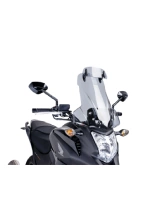 Szyba motocyklowa turystyczna z deflektorem PUIG Honda NC 700X (12-13)/ NC 750X (14-15)/ NC 750XD (14-15) przeźroczysta