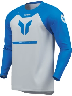 Bluza enduro dziecięca Thor Ridemode Menace niebieska