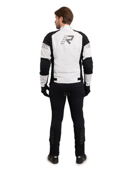 Kurtka motocyklowa tekstylna Rukka Airgobi 2.0 czarno-szara