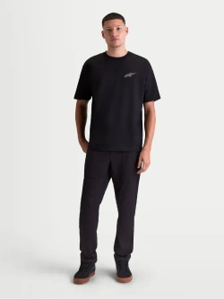 Koszulka z krótkim rękawem Alpinestars Checkback Oversized CSF czarna