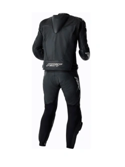 Kurtka motocyklowa skórzana RST Trac Evo D3O czarno-biała