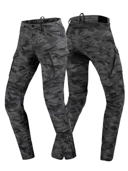 Jeansy motocyklowe damskie Shima Giro 2.0 szare