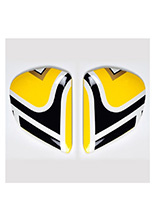 Boczki Arai Vas-V do Kasku Rx-7 V/Rx-7 V Evo Edwards Legend Yellow