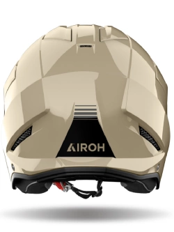 Kask otwarty Airoh Kombakt Color Moka brązowy połysk