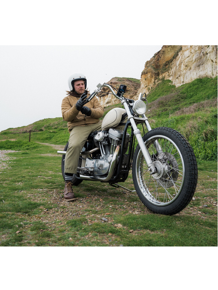 Uchwyt montowany na kierownicy motocykla Quad Lock PRO chromowany