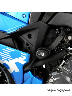 Crash pady Aero R&G Racing Suzuki GSX-8R (24-) białe