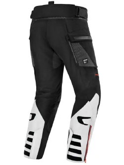 Spodnie motocyklowe tekstylne Shima Hero 3.0 szaro-czerwone