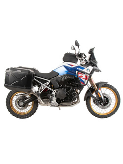 Zestaw: kufry boczne + stelaże Hepco&Becker Xplorer Cutout do BMW F 900 GS (24-) czarne