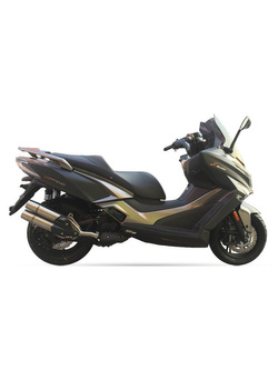 Tłumik IXIL DUAL HYPERLOW XXL, L5X (SLIP ON) - Kymco Xciting 400 (D6)