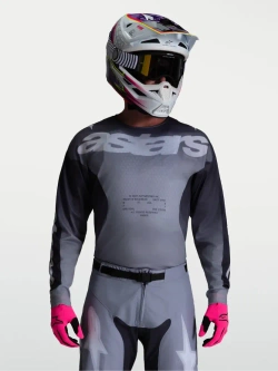 Bluza cross Alpinestars MX Racer Amber szara