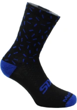 Skarpety SIXS Merino Wool czarno-niebieskie