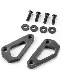 Mocowanie toreb w miejscu tylnych podnóżków Kriega Os-Footrest Eliminator Aprilia Tuareg 660