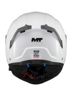 Kask szczękowy MT Atom 2 SV Pure A0 biały, połysk