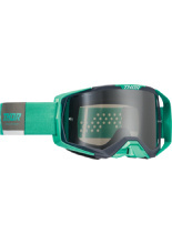Gogle motocyklowe Thor Activate z lekko przyciemnianą szybą zielono-szare