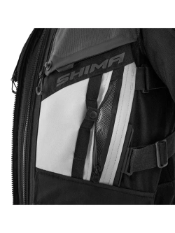 Kurtka motocyklowa tekstylna Shima Tracker szara