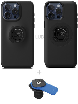 Zestaw: etui na telefoniPhone 15 Pro Max + uchwyt kulowy Quad Lock