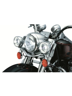 Daszek do reflektora Kuryakyn Harley Davidson (wybrane modele) srebrny