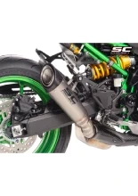 Tłumik motocyklowy SC-Project S1 Kawasaki Z 900 (25-) tytanowy z osłoną termiczną [z homologacją]