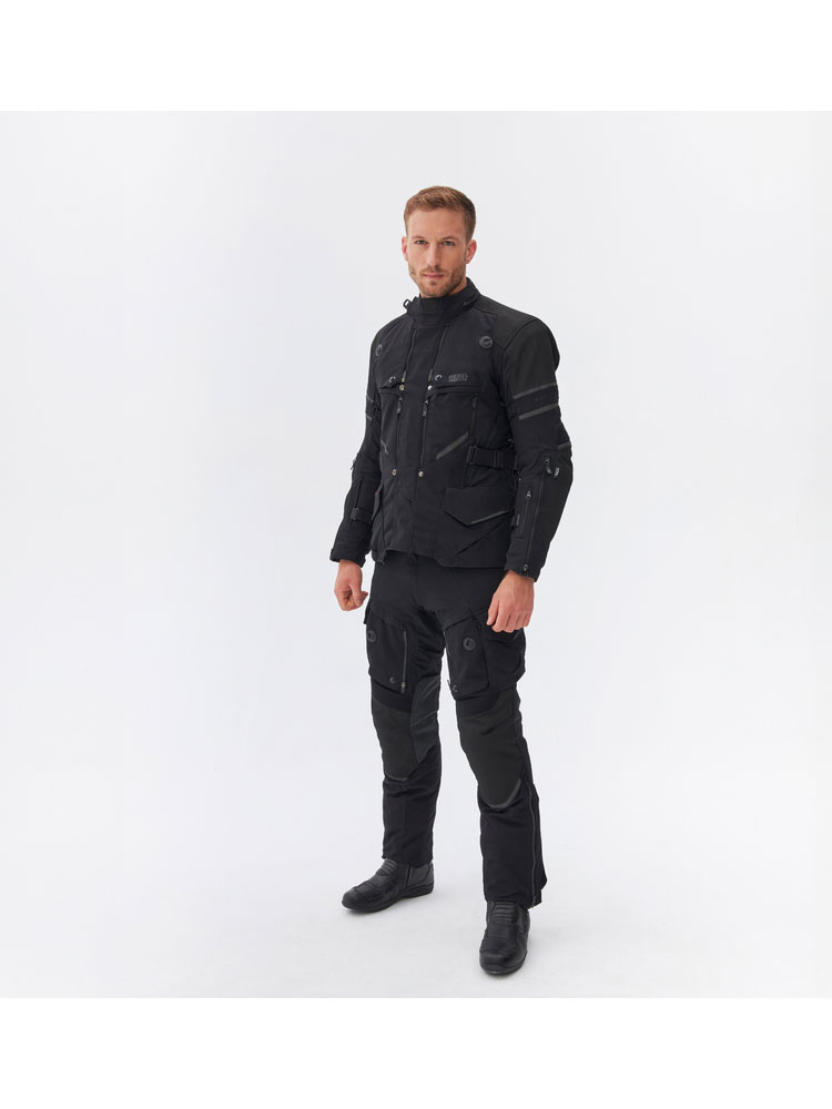 Spodnie motocyklowe tekstylne Rebelhorn Range czarne